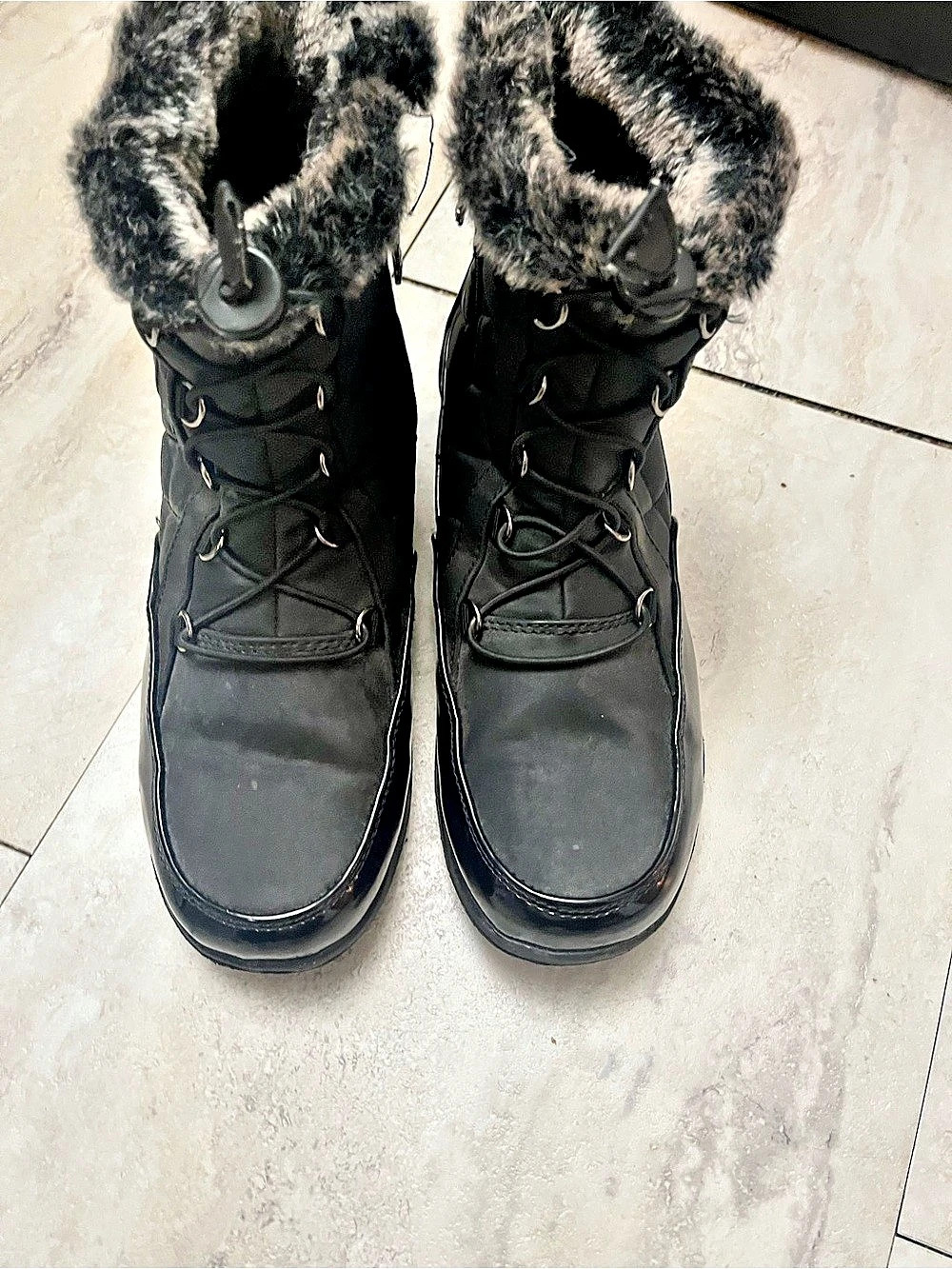Black Winter Boots for women